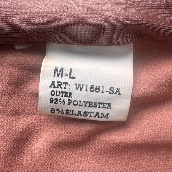 Vintage 90s Italian Garconne Bikini Brown Gold Metal Hardware High Cut Bandeau - Picture 5 of 7